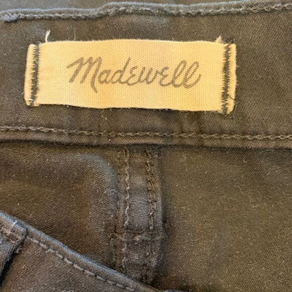 Madewell 9” High Rise Skinny Jeans Black - Picture 7 of 7